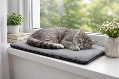Produktbild von Fensterbankauflage für Katzen 60 x 25 cm Katzenbett