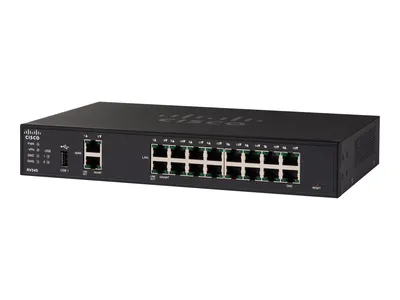Produktbild von Cisco RV345, Ethernet-WAN, Schwarz
