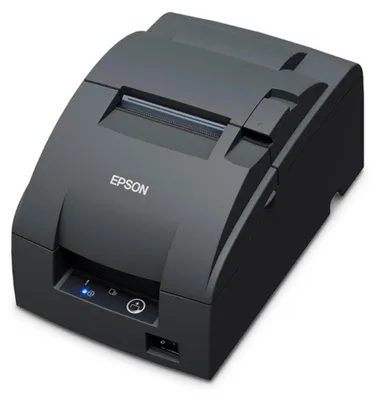 Produktbild von Epson TM-U220IIB, 16 Zeichen pro Zoll, Grau, 20 KB, 64 dB, ESC/POS, USB 2.0