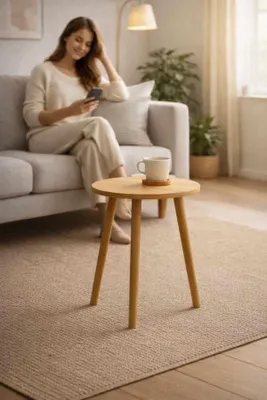 Obrázok produktu pre Skye Decor, kvalitná konferenčná stolíková súprava (3 kusy), farba: saphírový dub, materiál: 100% melamín, model: 1001