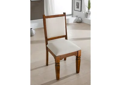 Produktbild von MASSIVMOEBEL24 Stuhl Akazie 45x45x100 honig  lackiert OXFORD #0610