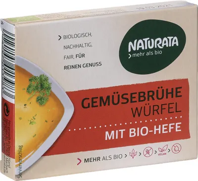 Immagine prodotto di Brodo vegetale - 6 cubetti con lievito 72g
