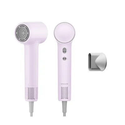 Produktbild von Dreame Mini Flow Hochgeschwindigkeits-Haartrockner,270g,schnelltrocknend,100K U/min Motor,NTC-Temperaturregelung,Ionen-Technologie,5 modi,Lila