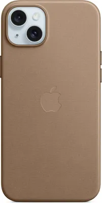 Image de Apple FineWoven Backcover MagSafe pour l'Apple iPhone 15 Plus - Taupe