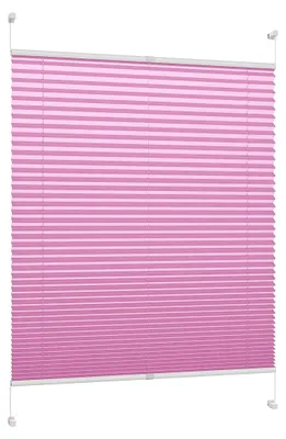 Plisségardine, lila, 50x130 cm, lichtdurchlässig, blickdicht