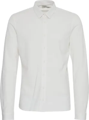 Produktbild von Casual Friday CFARTHUR Herren Business Hemd Jersey Piquet Hemd Herrenhemd Baumwollmischung leicht elastisch slim fit