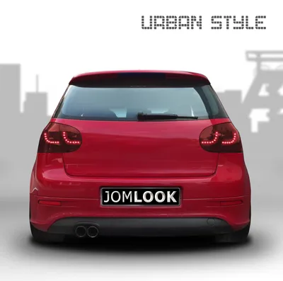 Für VW Golf 5 V 1K 2003-2008 Original JOM LED Rückleuchten Kirschrot Dunkelrot in der Farbe rot von Jom Car-Parts GmbH