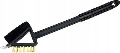 Image de Brosse pour le nettoyage du gril et des grilles - 3in1