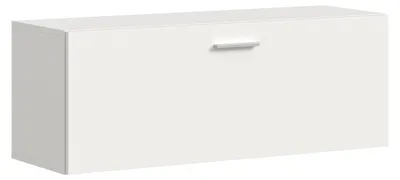 Produktbild von Vaga Schuhschrank hängend 104x39cm 1 Klapptür weiß.