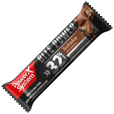 Produktbild von Power System | Bite Power | Schoko 32% Proteinriegel 1 Riegel 35 g