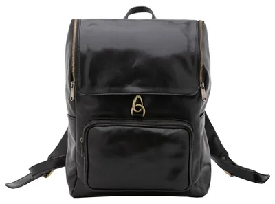 Image de Sac bandoulière pour femmes en cuir véritable Vacchetta, avec fermeture éclair et compartiments, fabriqué en Italie