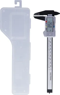 Obrázek produktu pro Třmenový měřicí přístroj LCD displej Humanizovaný design Lehký odolný měřicí materiál pro kutily