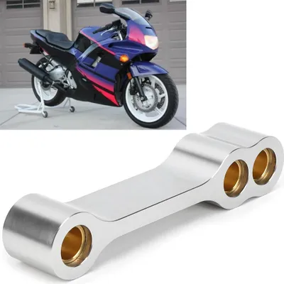 Immagine prodotto di Barra di abbassamento per moto, colore argento, adatta per Honda CBR 600 F2 F3 F4i 900 919 929 954 1100 RR
