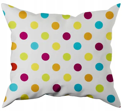 Produktbild von Nyks Baumwoll Kissenbezug 50x60 Punkte 100% Baumwolle