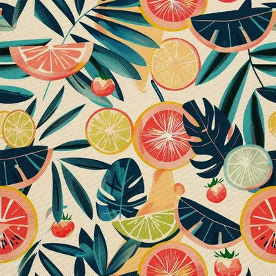 Image de OUTDOOR DECOSTOMES OXFORD - Motif été | DX9083