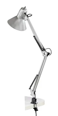 Obrázok produktu pre Stolová lampa Eglo Firmo 90874 1 x E27 40 W strieborná s klipem