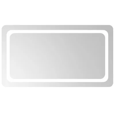 Zdjęcie produktu dla vidaXL Lustro łazienkowe LED 90x50 cm