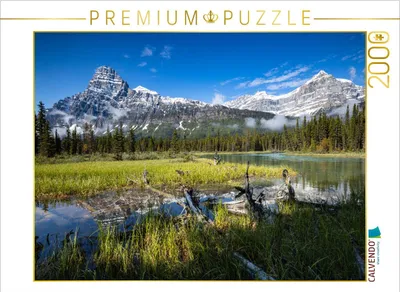 Produktbild von CALVENDO Puzzle Banff Nationalpark 2000 Teile Puzzle quer | 2000 Teile Lege-Größe 90x67cm Foto-Puzzle für glückliche Stunden