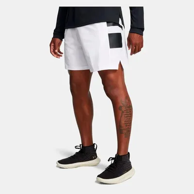 Produktbild von Under Armour Baselinche Woven Kurze Hose Weiß M Mann Weiß M