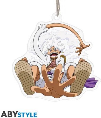 Produktbild von One Piece Schlüsselanhänger Luffy Gear 5th multicolor Standard