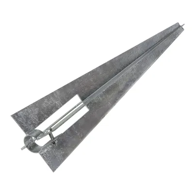 Image de Pied d'ancrage pour poteau avec douille de serrage 35 mm