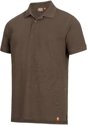 Produktbild von Nitras Motion Tex Light Poloshirt | Gr. S | 100% Baumwolle | braun