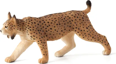 Obrázok produktu pre Mojo Fun Iberian Lynx, 3 rok / roky, Wildlife, Hnedá, Biela, Čierna, Polyvinylchlorid (PVC)
