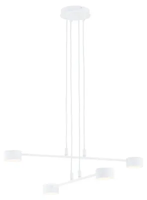 Obrázok produktu pre Závesná lampa Modus z bielej ocele