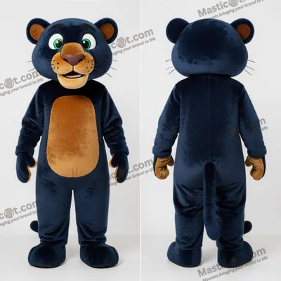 Immagine prodotto di Costume da mascotte MASTICOT pantera navy elegante
