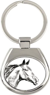 Produktbild von Zweibrücker - Schlüsselanhänger mit Pferd, Anhänger mit Aufdruck, personalisierter Anhänger der Marke Art-Dog