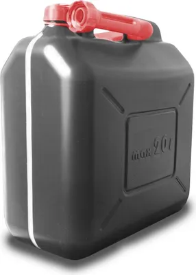 Obrázok produktu pre Plastový kanister na palivo (čierny AH, 20 l)