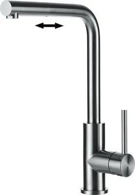 Produktbild von Togo Armatur Tweed Küchenarmatur Edelstahl RVS