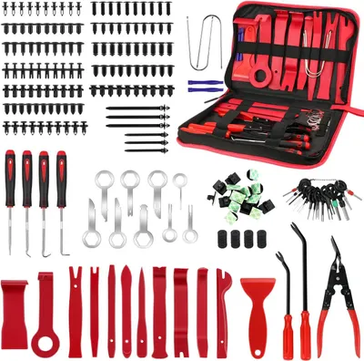 Zdjęcie produktu dla Auto Trim Removal Tool Set 262 sztuki, narzędzia do demontażu, do auta