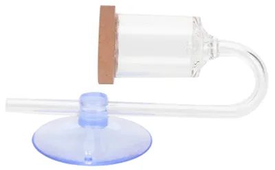 Produktbild von Aquarium CO2-Diffusor, transparenter Kohlendioxid-Regler mit Saugnapf