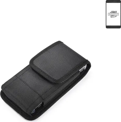 Produktbild von Holster Gürteltasche kompatibel mit Oukitel Y5000 Holster Gürtel Tasche wasserabweisend Handy Hülle Schutz Hülle Outdoor schwarz K-S-Trade