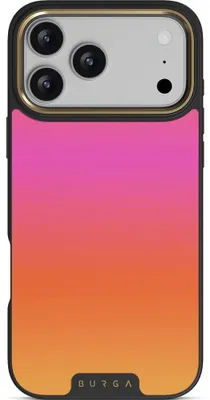 Produktbild von Handyhülle für iPhone 17 Pro Max, Burga Elite Dark MagSafe, Sunset Club Gold
