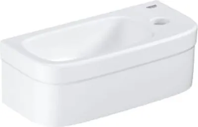 Produktbild von GROHE Handwaschbecken 37 cm Euro Keramik, wandhängend, 1 Hahnloch, Waschbecken