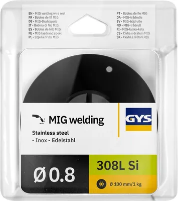 Obrázok produktu pre Zvárací drôt GYS 0.8mm 1.0kg