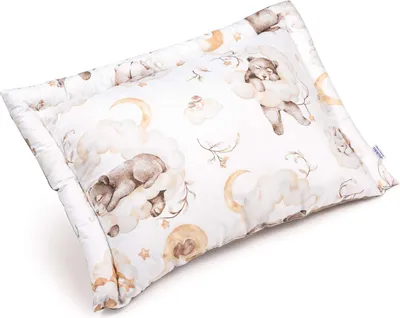 Produktbild von Sweet Teddy & Latte Velvet Doppelseitiges Kinderkissen 40 x 60cm