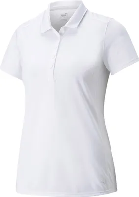 Immagine prodotto di Polo da golf PUMA Gamer da donna, bianco brillante, XS
