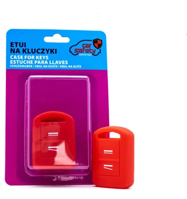 Produktbild von Silikonhülle Schlüsselcover ROT für Opel