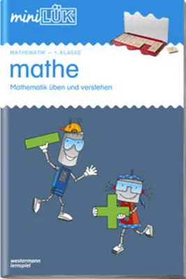 Obrázek produktu pro LÜK miniLÜK mathe 1.Klasse Mathematik üben und verstehen, Vzdělávací, Německý, 32 str.