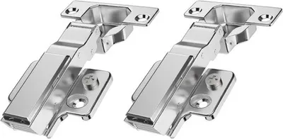 Küchen Schranktüren Scharniere mit Softclose und automatischer Verriegelung - 1 Paar (2 Stück)