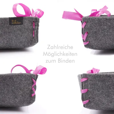 Produktbild von Filz Brotkorb klein braun