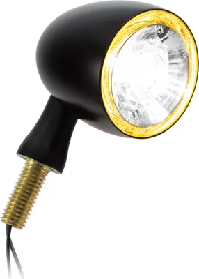 Produktbild von Kellermann Bullet 1000 PL LED Blinker mit Positionslicht schwarz vorn beidseitig