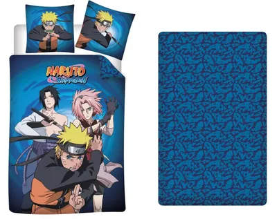 Obrázek produktu pro Sada povlečení Naruto, 3 díly, rozměr 140 x 200 cm
