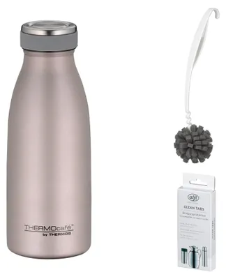 Zdjęcie produktu dla THERMOS TC BOTTLE 0,35 l Trinkflasche – Vorteilsset mit Reinigungsbürste CLEAN FIX 30 cm