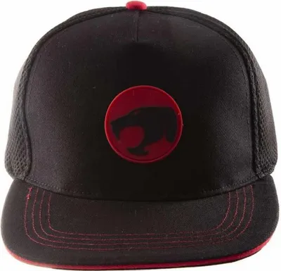 Produktbild von Thundercats - Snapback Mütze Gummi-Abzeichen HE2460 (Einheitsgröße) (Schwarz)