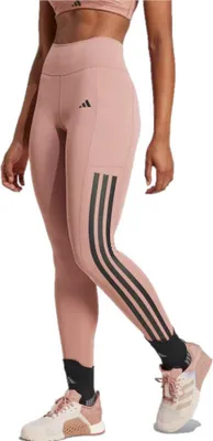 Produktbild von ADIDAS ADIDASDamen Tight Optime 3-Streifen Full-Length rosa L