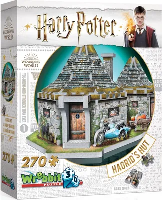 Image de La cabane de Hagrid - Harry Potter. 3D-PUZZLE (270 pièces)